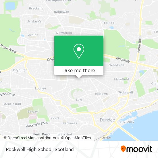 Rockwell High School map