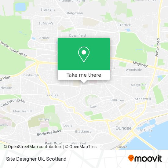 Site Designer Uk map