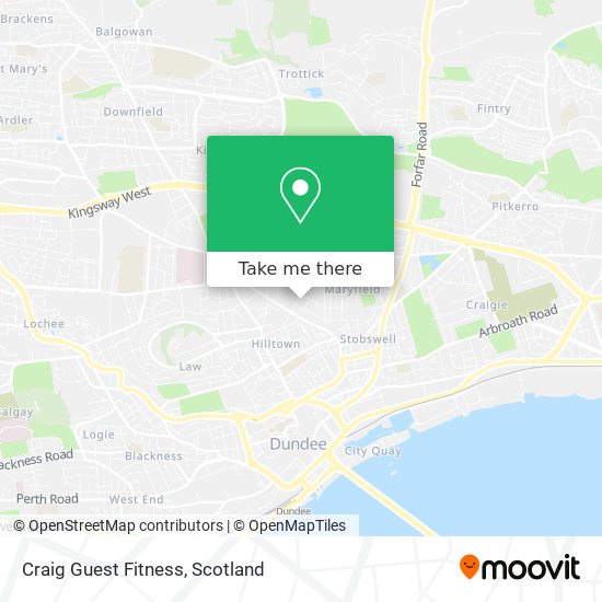 Craig Guest Fitness map