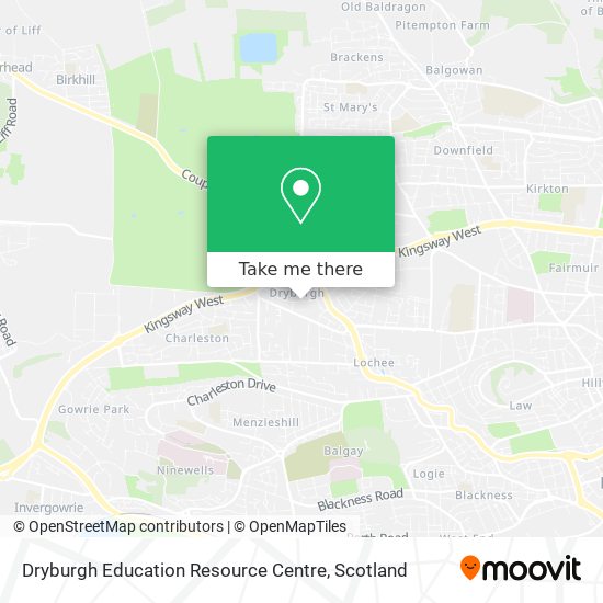 Dryburgh Education Resource Centre map