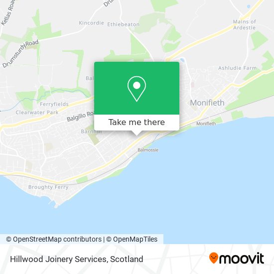 Hillwood Joinery Services map