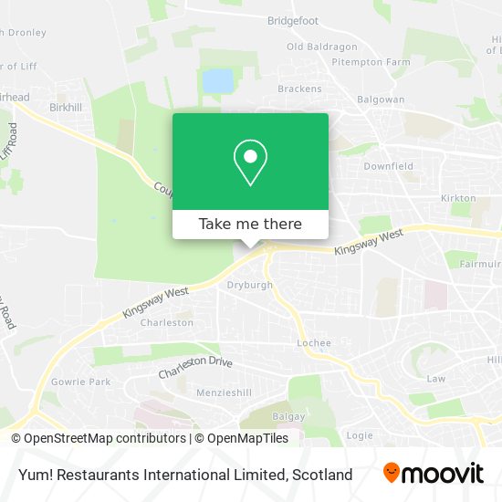 Yum! Restaurants International Limited map