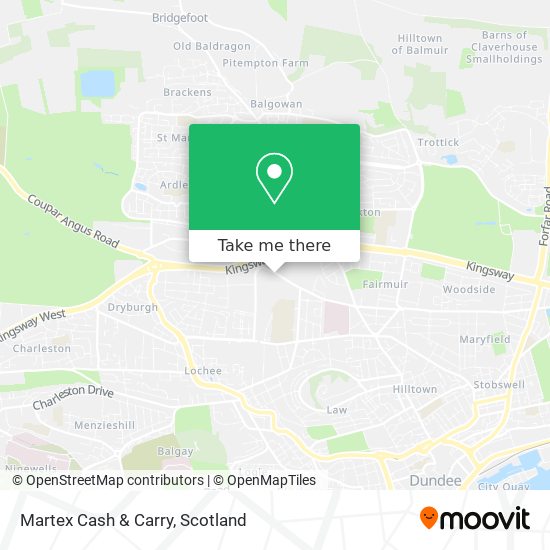 Martex Cash & Carry map