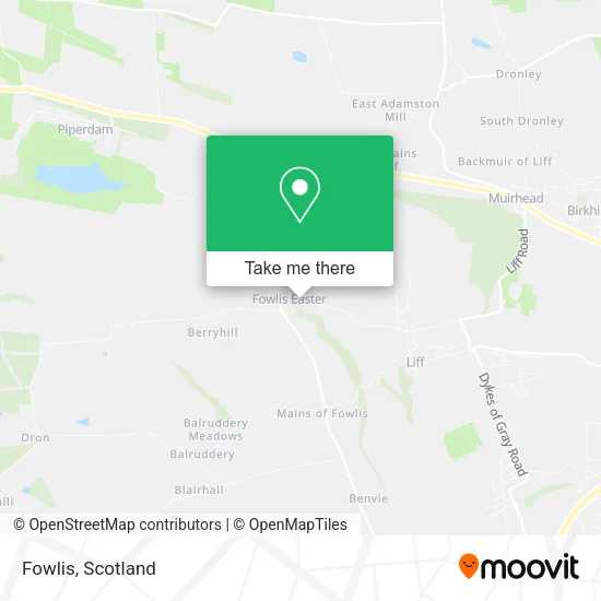 Fowlis map