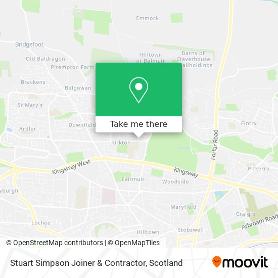 Stuart Simpson Joiner & Contractor map