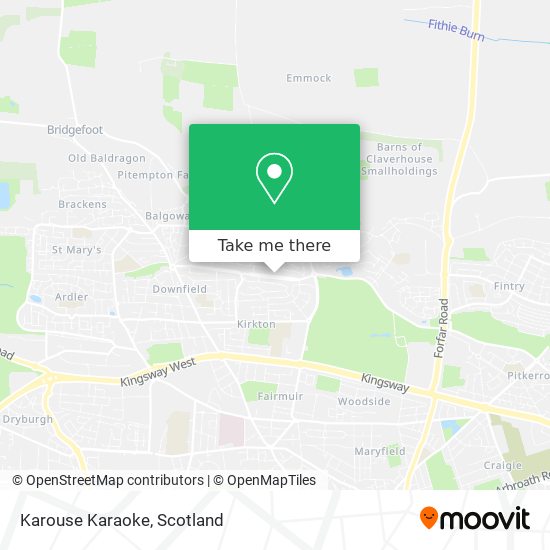 Karouse Karaoke map