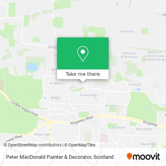 Peter MacDonald Painter & Decorator map