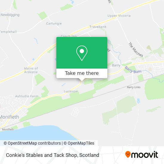 Conkie's Stables and Tack Shop map