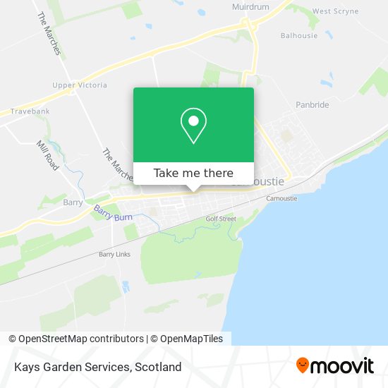 Kays Garden Services map