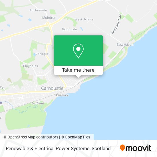 Renewable & Electrical Power Systems map