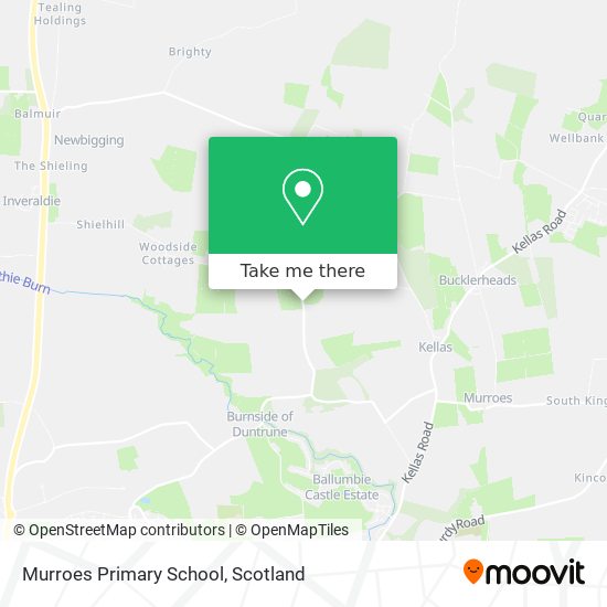 Murroes Primary School map