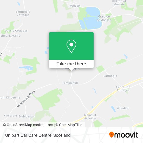 Unipart Car Care Centre map