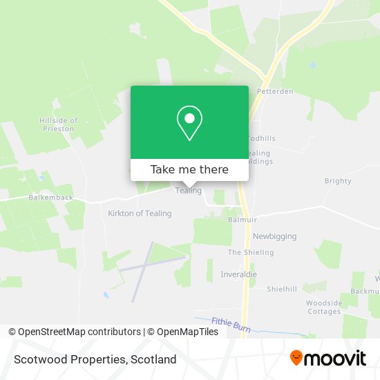 Scotwood Properties map