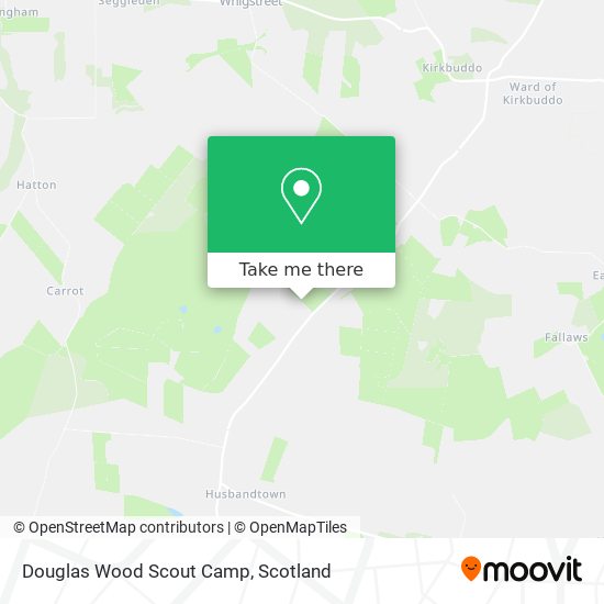 Douglas Wood Scout Camp map