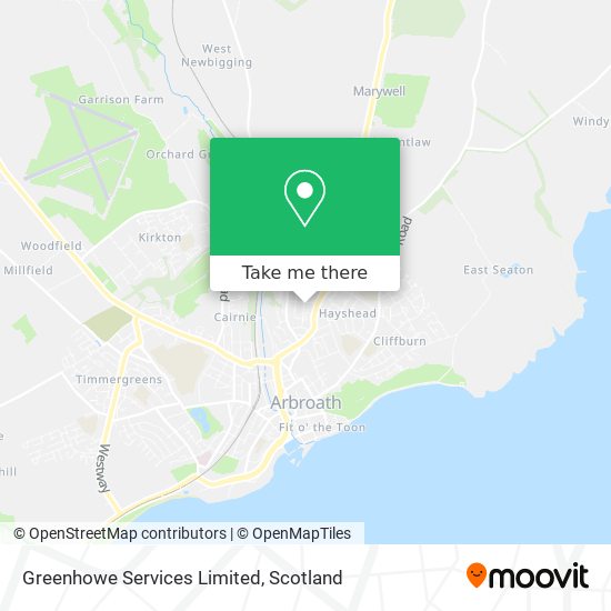 Greenhowe Services Limited map