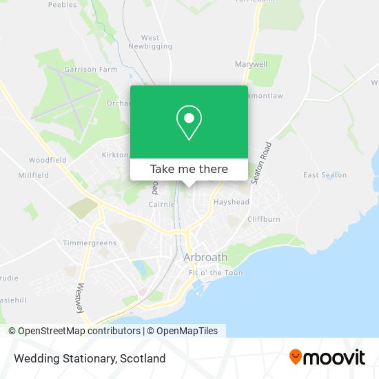 Wedding Stationary map