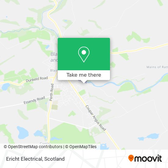 Ericht Electrical map