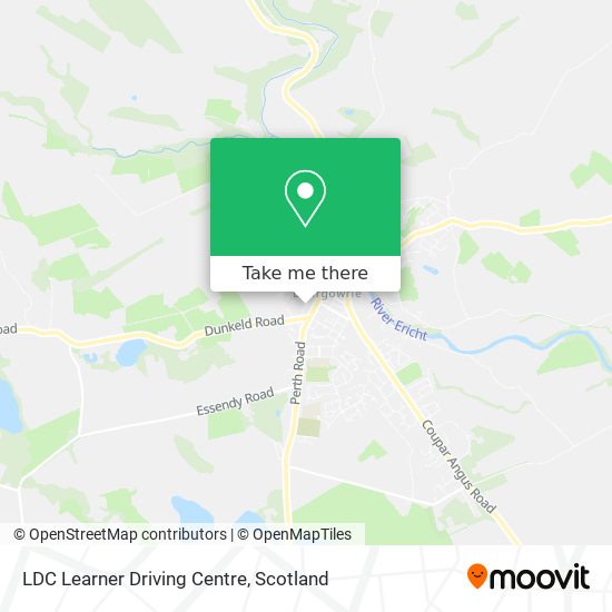 LDC Learner Driving Centre map