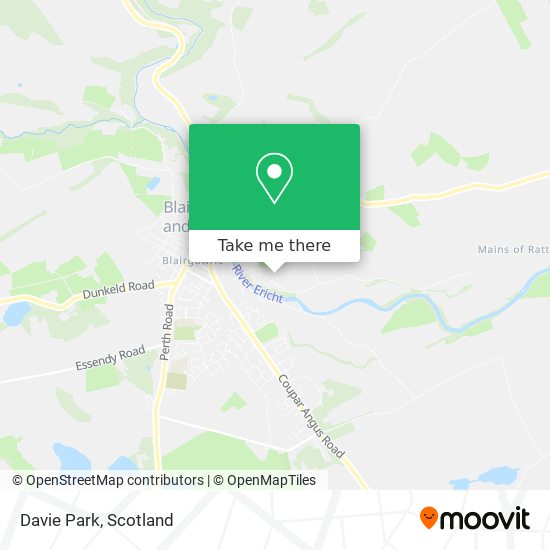Davie Park map
