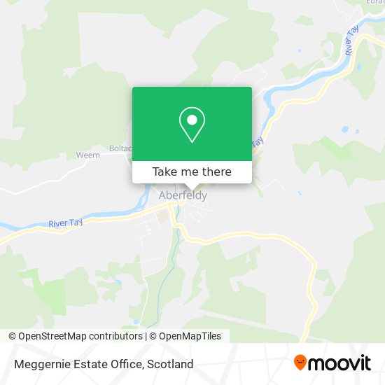 Meggernie Estate Office map