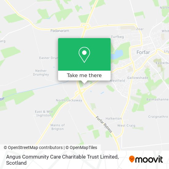Angus Community Care Charitable Trust Limited map