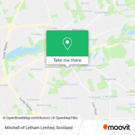 Mitchell of Letham Limited map