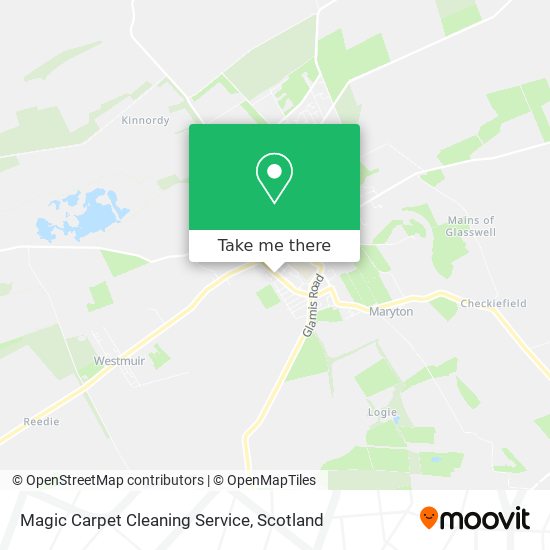 Magic Carpet Cleaning Service map