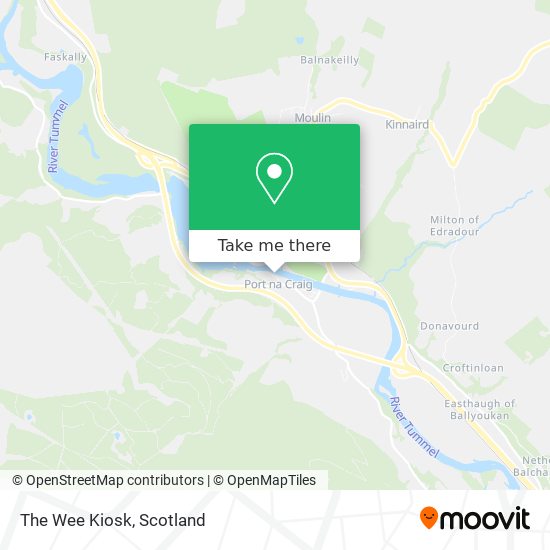 The Wee Kiosk map