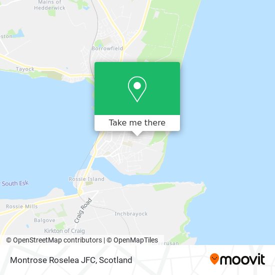 Montrose Roselea JFC map