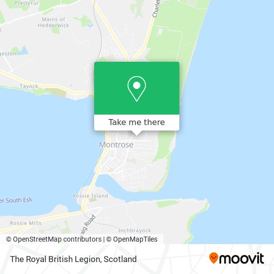 The Royal British Legion map