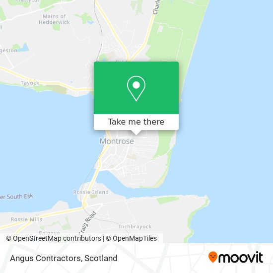 Angus Contractors map