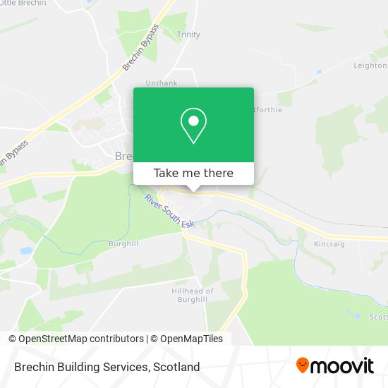 Brechin Building Services map
