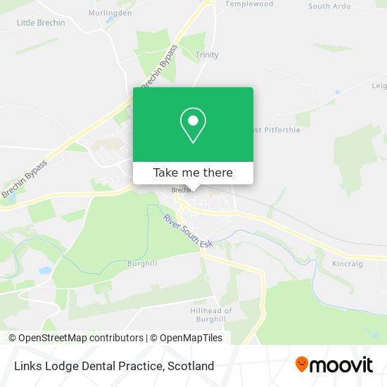 Links Lodge Dental Practice map