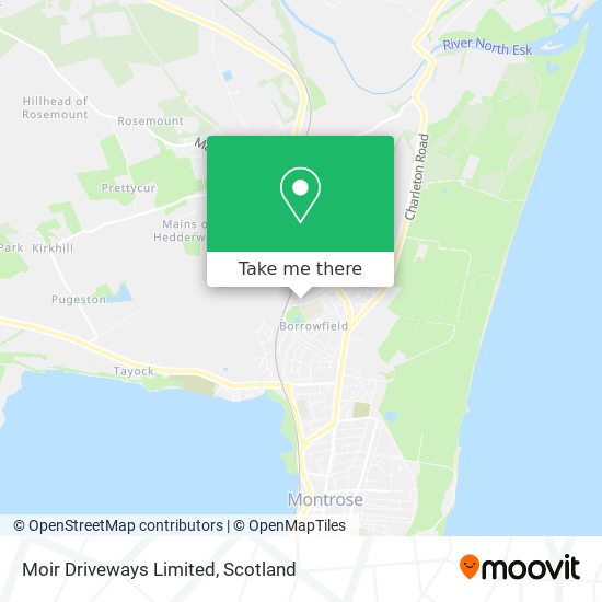 Moir Driveways Limited map
