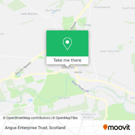 Angus Enterprise Trust map