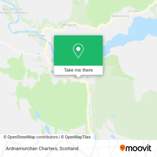 Ardnamurchan Charters map