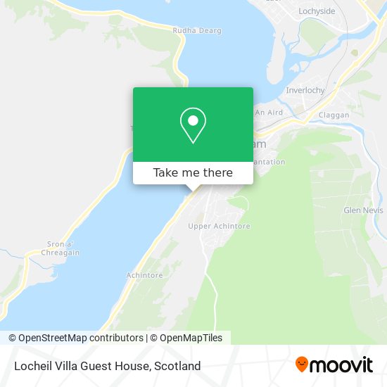Locheil Villa Guest House map