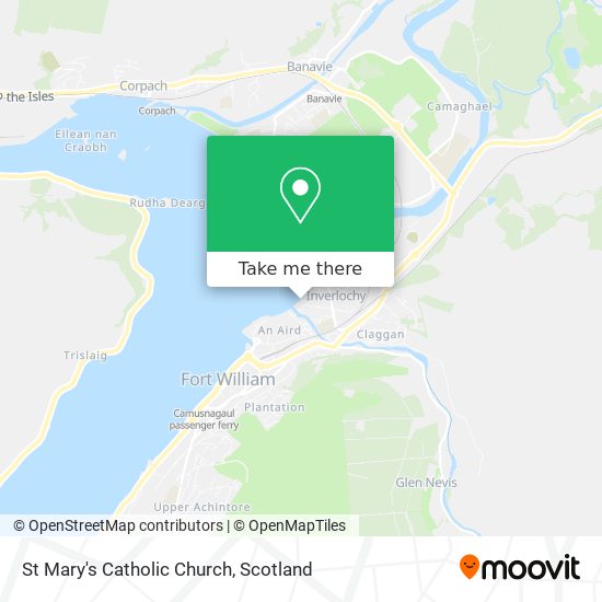 St Mary's Catholic Church map