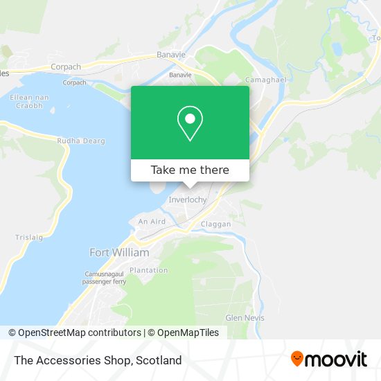 The Accessories Shop map