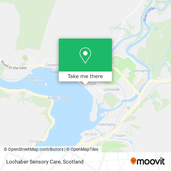 Lochaber Sensory Care map