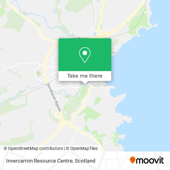 Invercarron Resource Centre map