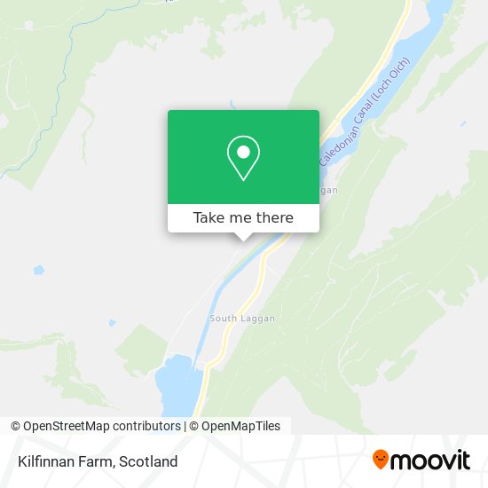 Kilfinnan Farm map