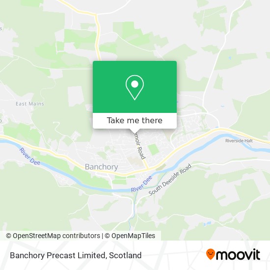 Banchory Precast Limited map