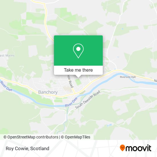 Roy Cowie map