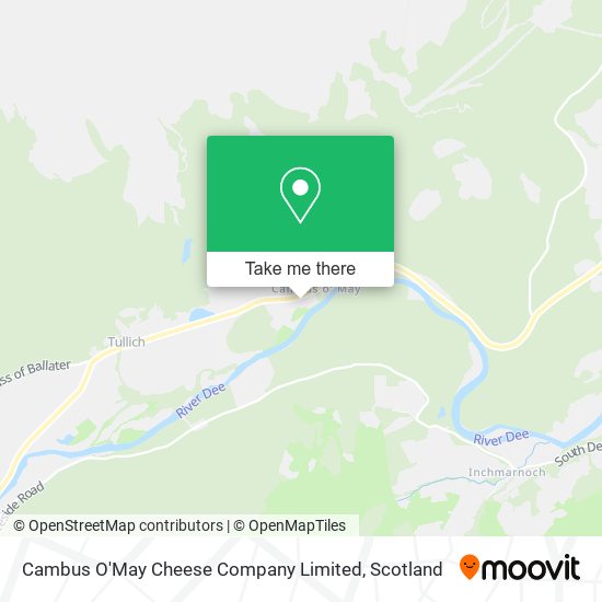 Cambus O'May Cheese Company Limited map