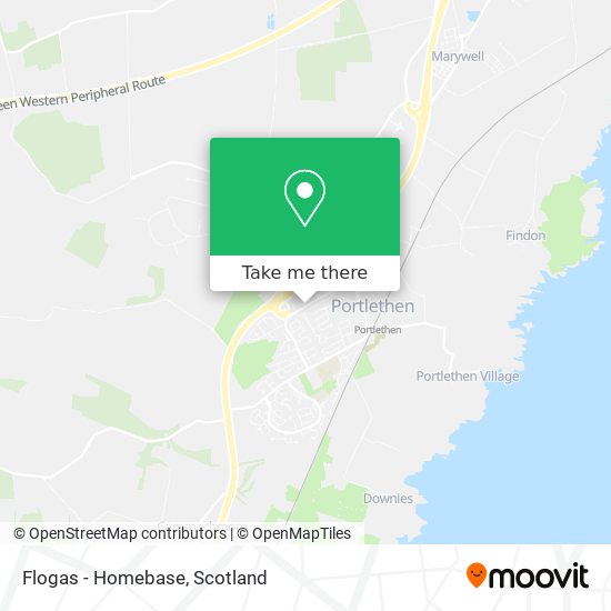 Flogas - Homebase map