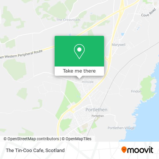 The Tin-Coo Cafe map