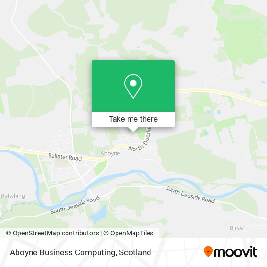 Aboyne Business Computing map