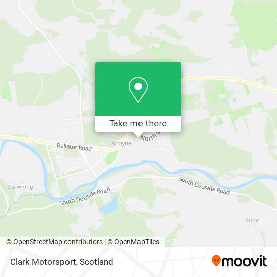 Clark Motorsport map