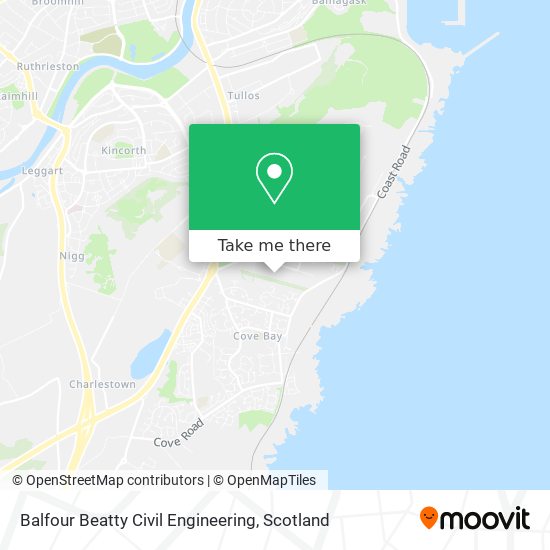 Balfour Beatty Civil Engineering map